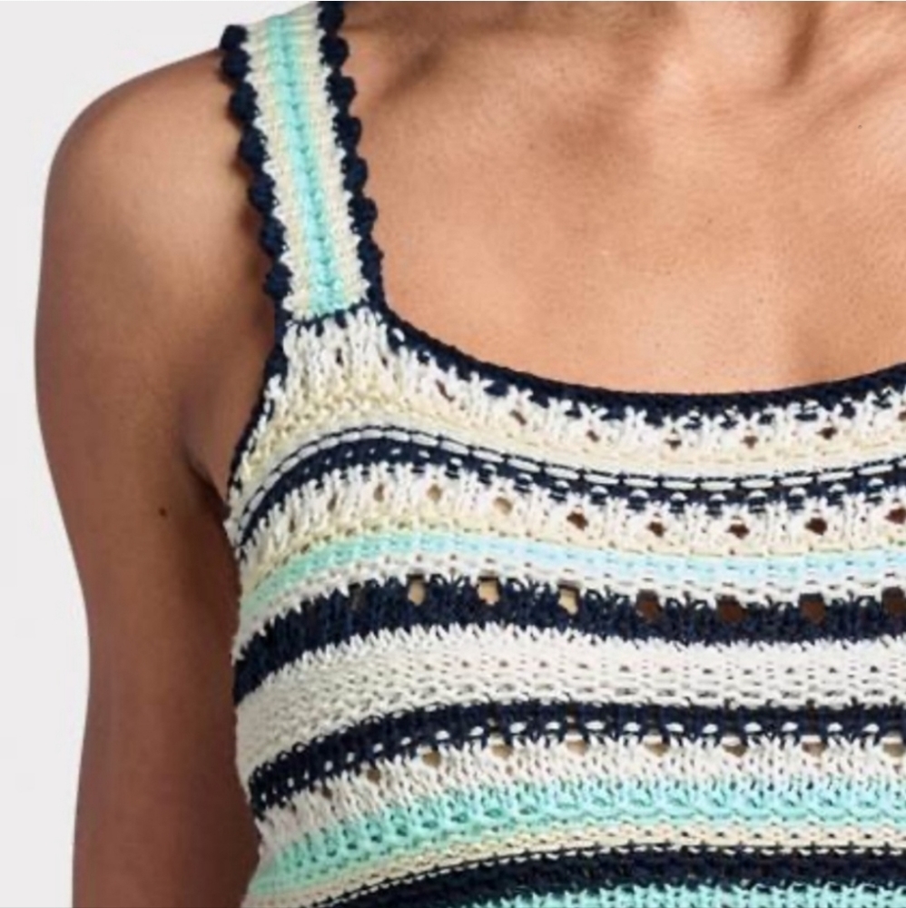 NWT'S Venus Crochet Top With Adjustable Waist - Picture 3 of 9